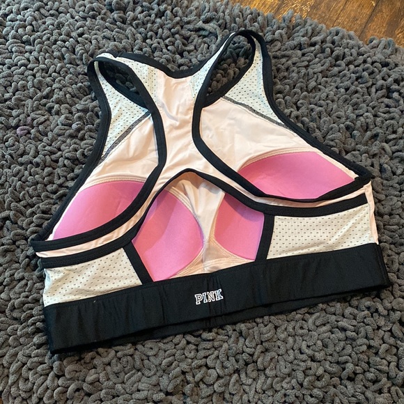 VS Pink Ultimate High Neck Bra - Picture 2 of 2
